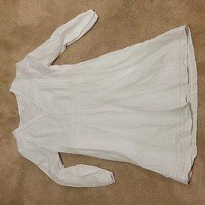J. Crew Women's M White Dress